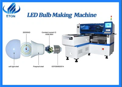 1200*500MM Led Smtline Pick And Place Machine